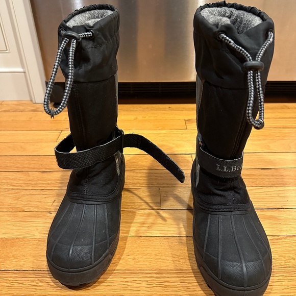LL Bean Northwoods Kids size 4 Waterproof Winter Boots - Picture 8 of 12